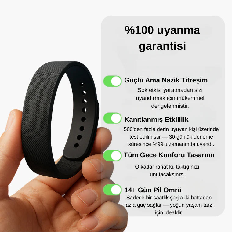 Titreşimli Alarm Bilekliği